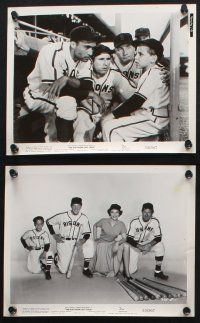 8a392 KID FROM LEFT FIELD 12 8x10 stills '53 Dan Dailey, Billy Chapin, great baseball images!