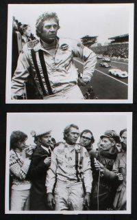 8a520 LE MANS 8 8x10 stills '71 great images of race car driver Steve McQueen & Elga Andersen!