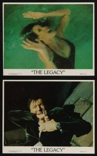8a237 LEGACY 2 8x10 mini LCs '79 Katharine Ross, woman drowning & man stuck by arrow!