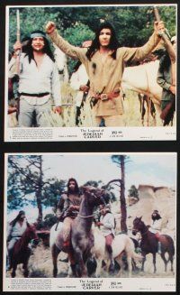 8a062 LEGEND OF JEDEDIAH CARVER 8 8x10 mini LCs '76 cool images of Dewitt Lee in the title role!
