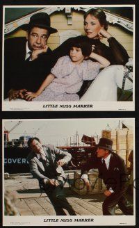 8a196 LITTLE MISS MARKER 4 8x10 mini LCs '80 Walter Matthau, Julie Andrews, Sara Stimson!