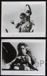 8a812 MAD MAX 2: THE ROAD WARRIOR 3 8x10 stills '82 Vernon Wells, the Feral Child & sexiest archer!