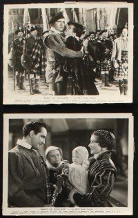 8a526 MARY OF SCOTLAND 8 8x10 stills '36 John Ford, pretty Katharine Hepburn & Fredric March!