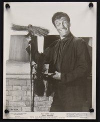 8a937 MARY POPPINS 2 8x10 stills '64 cool images of chimney sweep Dick Van Dyke, Disney's classic!