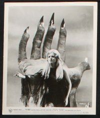 8a274 MASK 22 8x10 stills '61 cool horror images and a giant wacky skull!