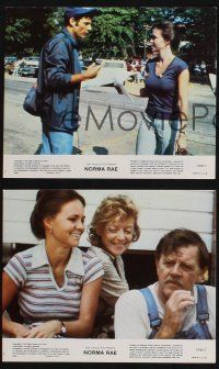 8a222 NORMA RAE 3 8x10 mini LCs '79 Sally Field as a woman with the courage to risk everything!