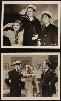 8a742 SON OF THE NAVY 4 8x10 stills '40 cool images of Jean Parker and uniformed James Dunn!