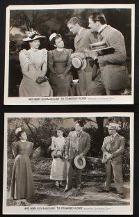 8a540 STRAWBERRY BLONDE 8 8x10 stills '41 many with James Cagney & Olivia De Havilland!