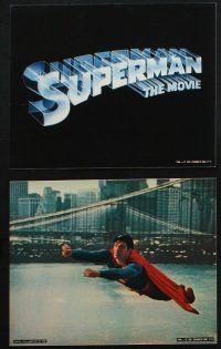 8a082 SUPERMAN 8 color 8x10 stills '78 Christopher Reeve, Marlon Brando, Susannah York, Kidder