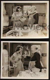 8a839 SUSAN LENOX: HER FALL & RISE 3 8x10 stills '31 cool images of Greta Garbo cooking in kitchen!