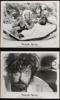 8a841 SWEPT AWAY 3 8x10 stills '78 Giannini, Mariangela Melato, directed by Lina Wertmuller!