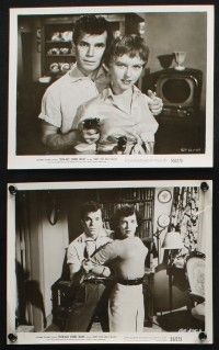 8a357 TEEN-AGE CRIME WAVE 15 8x10 stills '55 Tommy Cook, Molly McCart, today's teenage terror!