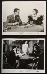 8a259 TEXAS LADY 26 8x10 stills '55 gorgeous Claudette Colbert, Sullivan, w/ poker gambling images!