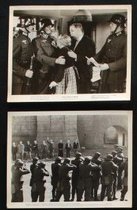 8a442 THIS LAND IS MINE 10 8x10 stills '43 w/ great images of Charles Laughton & Nazi Walter Slezak