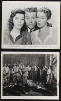 8a756 WHISTLING IN DIXIE 4 8x10 stills '42 Red Skelton, Ann Rutherford & Diana Lewis!