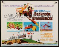 8b028 BEDKNOBS & BROOMSTICKS 1/2sh '71 Walt Disney, Angela Lansbury, great cartoon art!