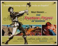 8b094 FIGHTING PRINCE OF DONEGAL 1/2sh '66 Disney, a reckless young rebel rocks an empire!