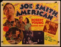 8b170 JOE SMITH AMERICAN 1/2sh '42 WWII hero Robert Young, it will lift you to the skies!