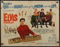 8b184 KISSIN' COUSINS 1/2sh '64 hillbilly Elvis Presley and his lookalike Army twin!