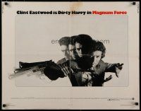 8b213 MAGNUM FORCE 1/2sh '73 Clint Eastwood is Dirty Harry pointing his huge gun!