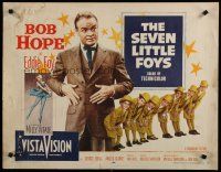 8b320 SEVEN LITTLE FOYS 1/2sh '55 Bob Hope & his seven kids in wacky outfits, Milly Vitale!