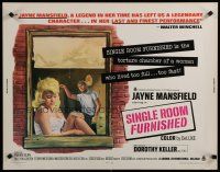 8b324 SINGLE ROOM FURNISHED 1/2sh '68 sexy Jayne Mansfield lived her life too full & too fast!