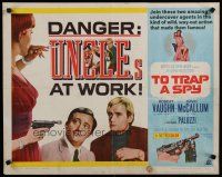 8b365 TO TRAP A SPY 1/2sh '66 Robert Vaughn, David McCallum, The Man from UNCLE!