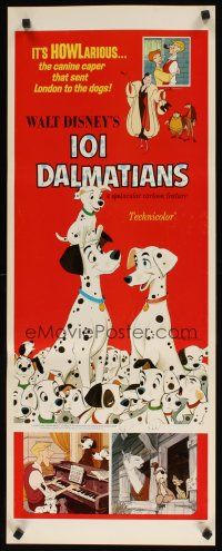 8b707 ONE HUNDRED & ONE DALMATIANS insert R69 most classic Walt Disney canine family cartoon!