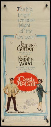 8b478 CASH MCCALL insert '60 James Garner, Natalie Wood, big bright romantic delight!