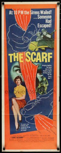 8b753 SCARF insert '51 John Ireland, Mercedes McCambridge, they had nothing to lose but life!