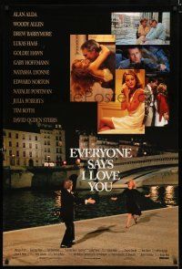 8c259 EVERYONE SAYS I LOVE YOU int'l 1sh '96 Woody Allen directed, pretty Drew Barrymore!