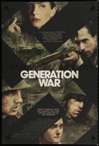 8c296 GENERATION WAR 1sh '13 Volker Bruch, Tom Schilling, Kathrina Schuttler, Nazis!