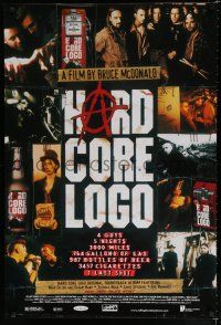 8c330 HARD CORE LOGO 1sh '96 Bruce McDonald directed punk rock mockumentary, Joey Ramone!