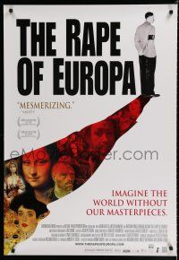 8c622 RAPE OF EUROPA 1sh '06 imagine the world without our masterpieces, Adolph Hitler!