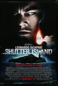 8c679 SHUTTER ISLAND advance DS 1sh '10 Leonardo DiCaprio, some places never let you go!