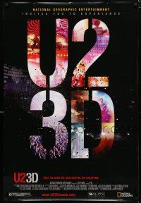 8c789 U2 3D DS 1sh '07 3-D rock 'n' roll concert, Bono, The Edge!