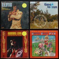 8d005 LOT OF 8 VINYL RECORDS '70s includes two Elvis albums, Harper Valley PTA & more!