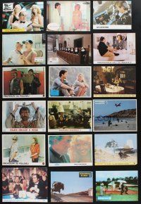 8d121 LOT OF 90 YUGOSLAVIAN LOBBY CARDS '70s-80s different scenes from U.S. & non-U.S. movies!