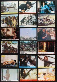 8d122 LOT OF 84 YUGOSLAVIAN LOBBY CARDS '70s-90s different images from U.S. & non-U.S. movies!