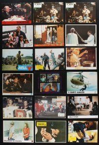 8d128 LOT OF 47 YUGOSLAVIAN LOBBY CARDS '70s-80s different images from U.S. & non-U.S. movies!
