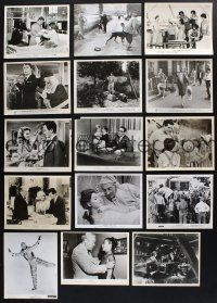8d149 LOT OF 62 8x10 STILLS '60s great scenes & portraits from a variety of different movies!
