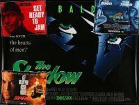 8d180 LOT OF 4 UNFOLDED SUBWAY POSTERS '90s The Shadow, Space Jam & Speed!