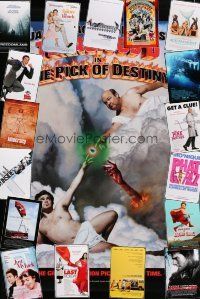 8d262 LOT OF 21 UNFOLDED DOUBLE-SIDED ONE-SHEETS MOSTLY FROM COMEDY MOVIES '00s great images!