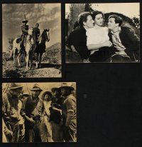 8d139 LOT OF 3 COMMERCIAL REPRO 8X10 STILLS '70s Humphrey Bogart, Lone Ranger, Hedy Lamarr!