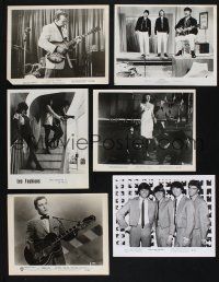 8d167 LOT OF 6 ROCK 'N' ROLL 8x10 STILLS '50s-60s great band images from rock music movies!