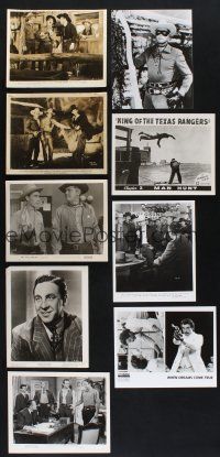 8d164 LOT OF 9 8x10 STILLS '30s-80s great images including Lone Ranger & Gary Cooper!