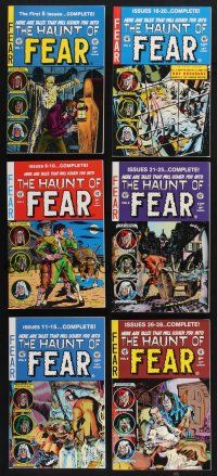 8d135 LOT OF 6 THE HAUNT OF FEAR COMIC BOOK ANNUALS FROM EC COMICS '90s contains 20 issues!