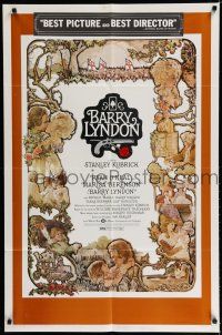 8e073 BARRY LYNDON color style 1sh '75 directed by Stanley Kubrick, Ryan O'Neal & Marisa Berenson!