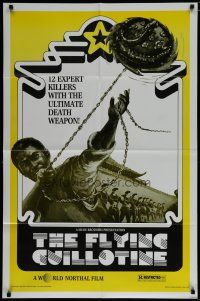 8e311 FLYING GUILLOTINE 1sh R80 Shaw Brothers, 12 expert killer with ultimate deady weapon!
