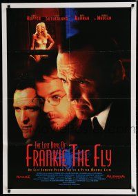 8e493 LAST DAYS OF FRANKIE THE FLY 1sh '96 Dennis Hopper, Daryl Hannah, Kiefer Sutherland